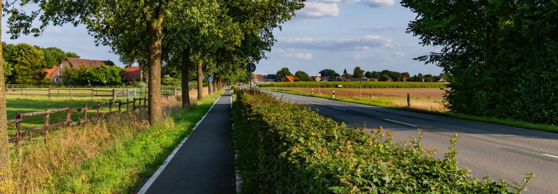 Het fietspad van 2026 is ontworpen voor de fiets van 1990