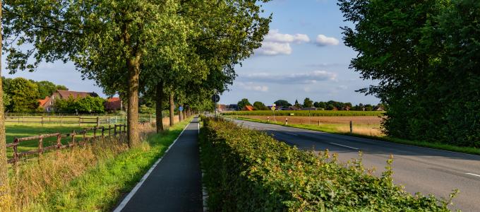 Het fietspad van 2026 is ontworpen voor de fiets van 1990